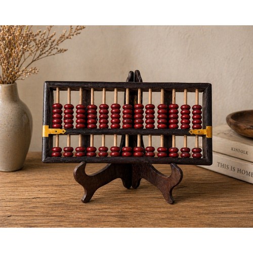 Vintage chinese wooden - chinese, abacus