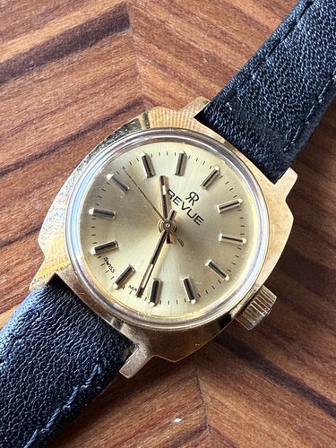 Vintage revue watch swiss - vintage,
