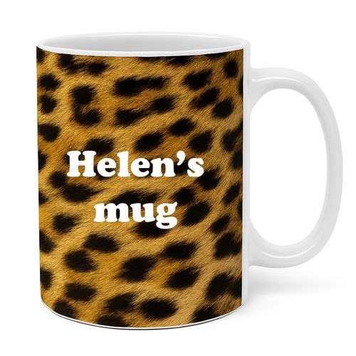 Personalised name leopard - personalised,