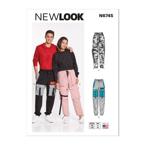 New look 6745 sewing pattern - new,