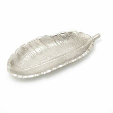 Metal Feather Trinket Dish |