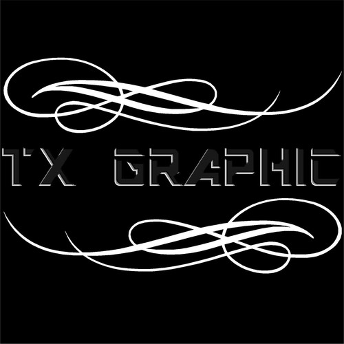 Pinstripe vinyl decal - pinstripe,