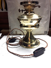 Vintage Brass Oil lamp as