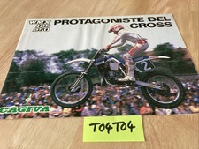 Cagiva 125 250 Wmx Cross Motorbike Prospectus Catalogue Brochure IN