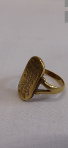 Signet ring - k,