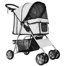 Grey Pet Stroller for Dogs &