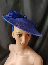 Cobalt Blue Snoxell Gwyther Fascinator Mother of the Bride Wedding Races
