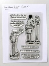 Acid Drops & Whatnots Hour Glass Figure stamp set
