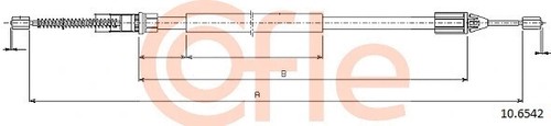 Right cable pull - pull, brake