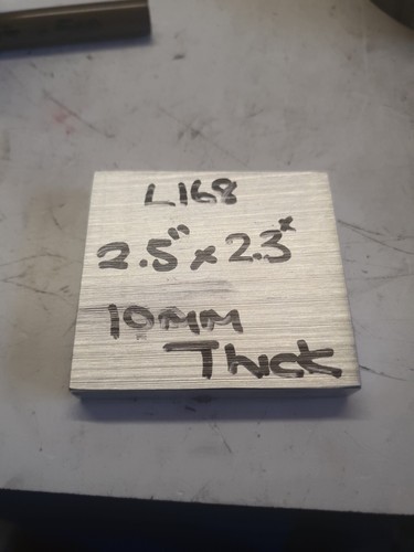 Aluminium billet l168 x - aluminium,