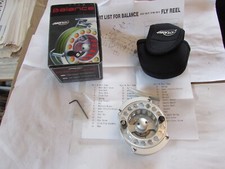 stunning unused Airflo balance 57 5/7 trout fly fishing reel + box etc