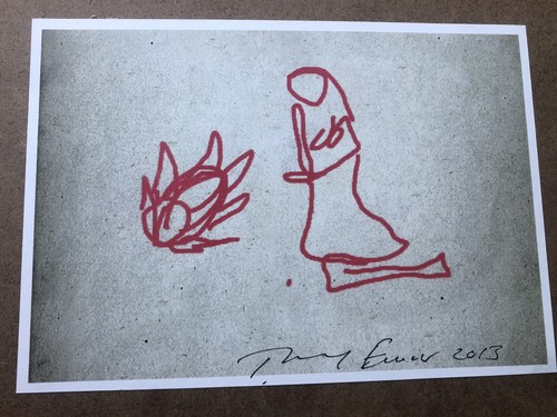 Signed original tracey emin - original,