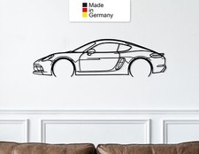 Sports Car Silhouette, Wall