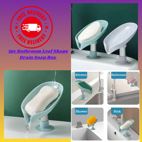 Bathroom leaf shape drain soap - bathroom,