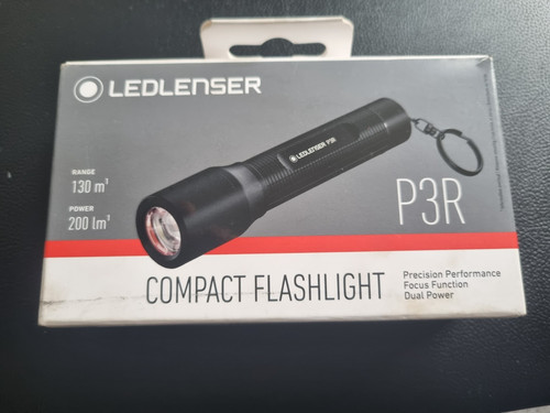 Led lenser p3r rechargeable - led,