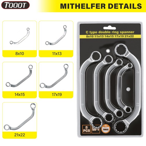 Type spanners 8mm 22mm - c-type,