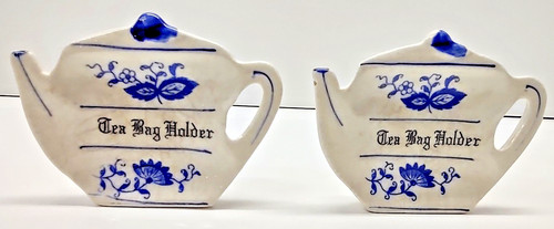 Tea bag holders porcelin - bag,
