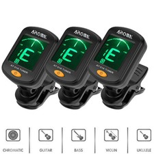 1/3pack AROMA Guitar Tuner LCD