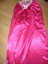 ABDL SISSY BABY / DEEP PINK REVERSABLE SATIN  SLEEPING BAG SNUGGLE SACK