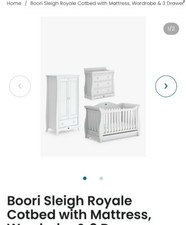 Boori Cot, Wardrobe and Chest
