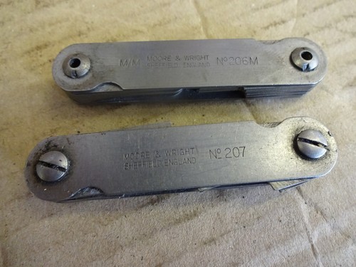 Radius gauge w no 206m - &, no.206m