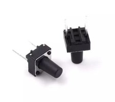 Old Blaupunkt Type 6x6x9 mm Car Radio Button switches En Tact MicroSwitch X2