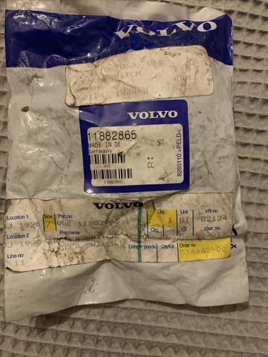 Volvo switch for loading - volvo,