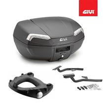 Givi Top Case Kit Black E46NT + Brackets Yamaha BT 1100 Bulldog 2004 2005