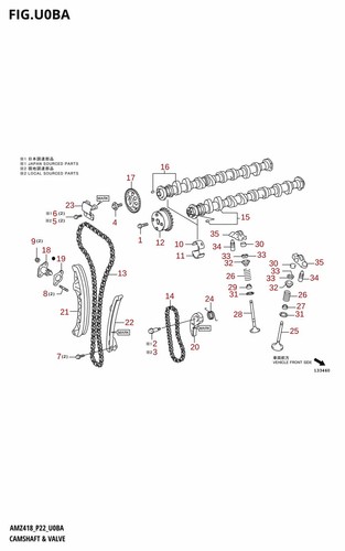 Suzuki genuine valve rocker - genuine,