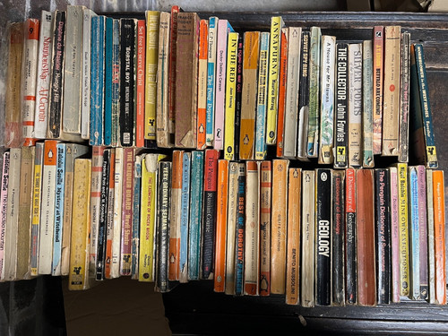 74x vintage paperback books - vintage,