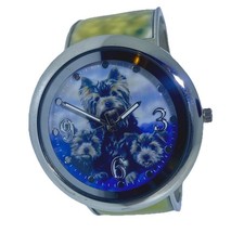 Yorkie Dog Bangle Watch By