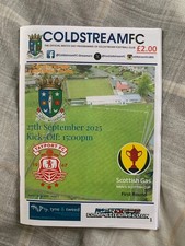 Coldstream v Tayport ( Scottish Cup) 2025