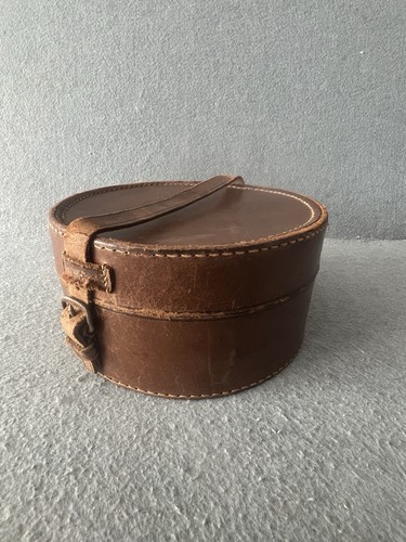 Antique brown leather - leather, collar