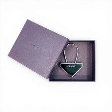 Auth PRADA Triangle Logo Key