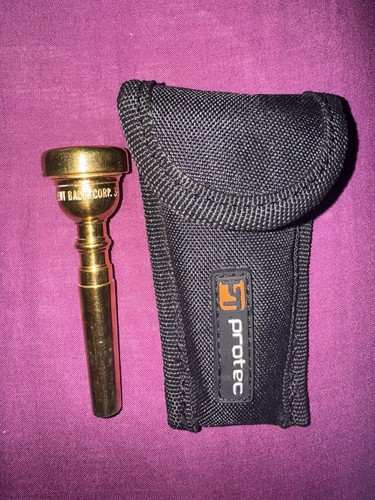 Trumpet mouthpiece with protec - with,