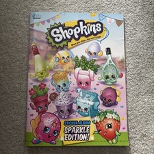 Shopkins sticker album sparkle edition complete