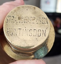 RARE HEAVY BRASS HORSE