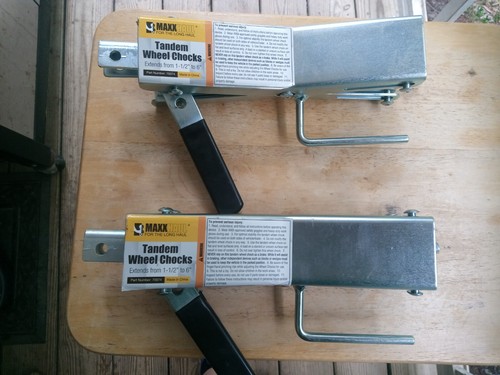 Tandem wheel chocks - tandem,