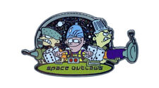 Space Outlaws Pin Cartoon