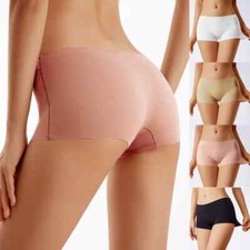 Ladies Boxer Panties Ice Silk