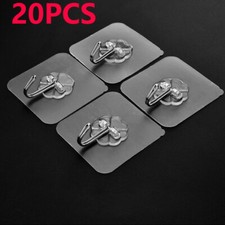 20Pcs Self Adhesive Wall Hooks