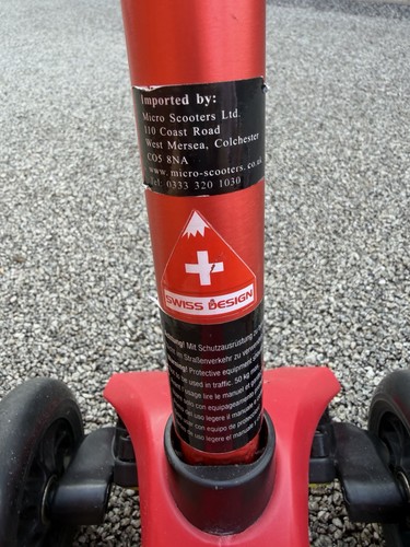 Micro maxi scooter red - scooter,