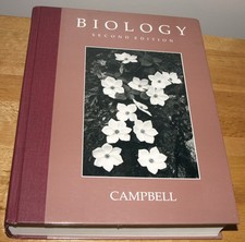Biology by Campbell, Neil A. Hardback Book (second edition)