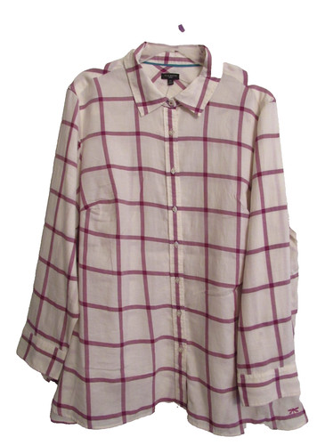 Talbots woman cream plum - talbots, 2x