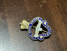 Old The Royal British Legion Associate Vintage Enamel Badge 