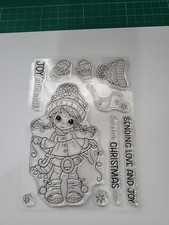 Crafters Companion Annabel Spenceley Christmas Themed Clear Acrylic Stamps