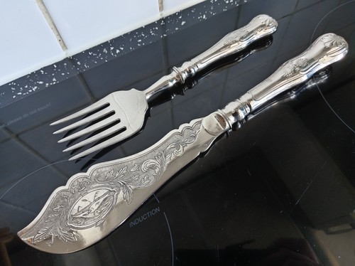 Very ornate large - , silver