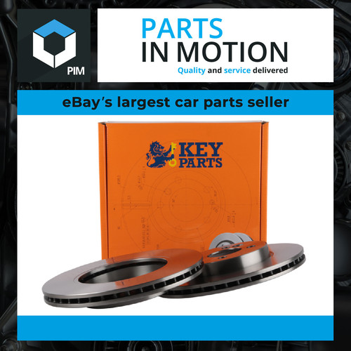 Brake discs pair vented - brake,