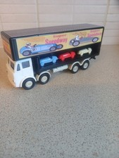 Corgi Showmans Fairground Code 3 Truck Super Speed Way With Removable Cars 1:50