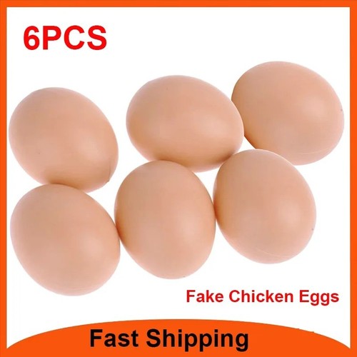 24pcs fake chicken eggs - chicken,